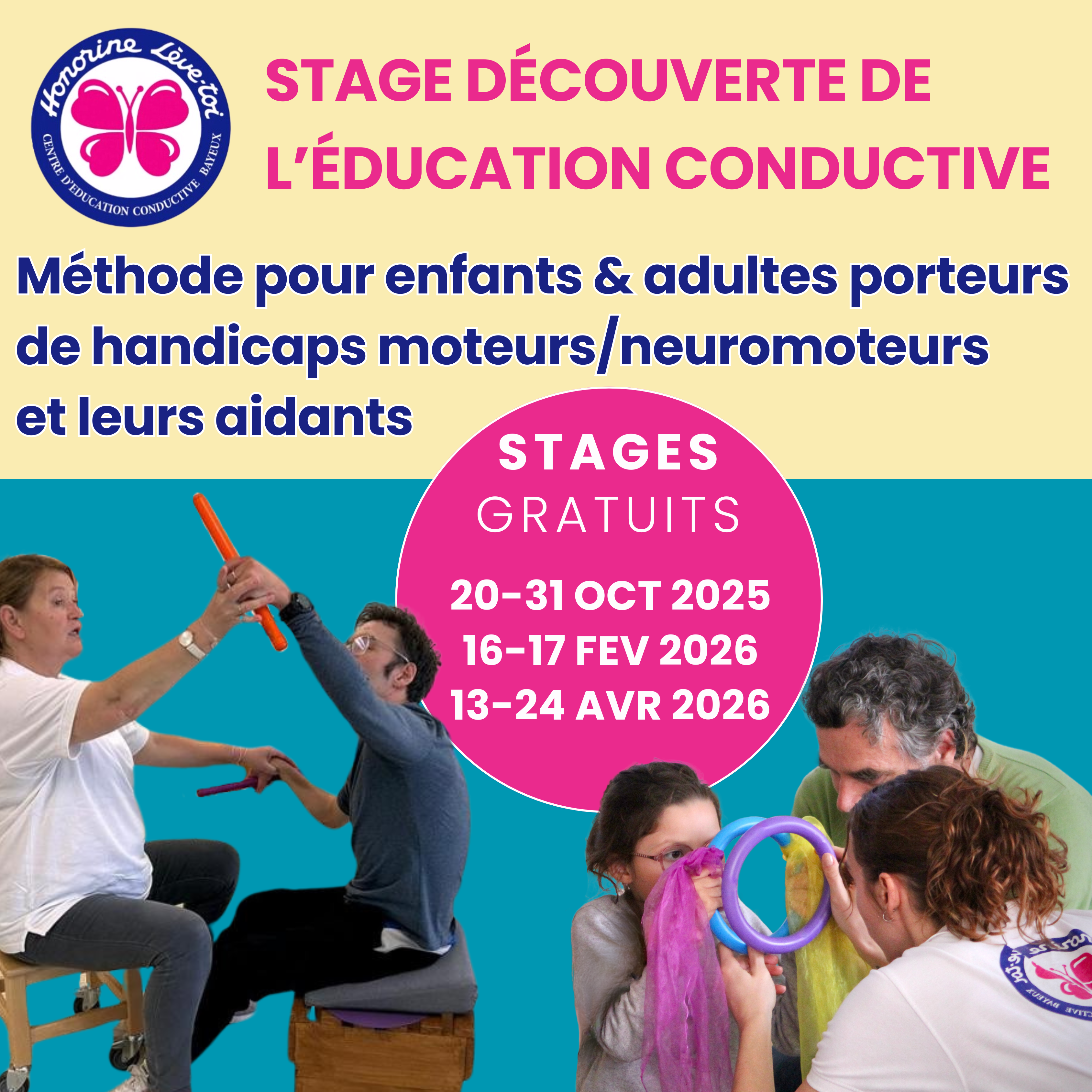 Banner carre Stages Aidants 2025-26